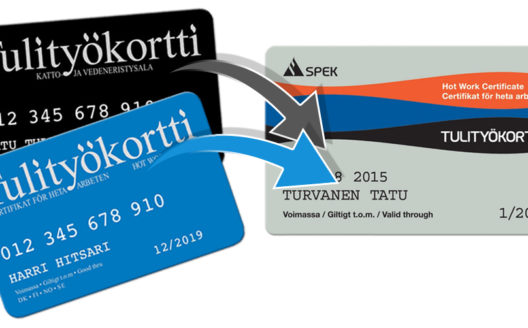 Põhjamaade tuletöökaardi koolitus (halli kaardi koolitus)